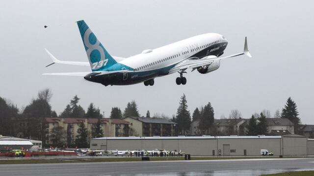 FILE PHOTO: A Boeing 737 MAX 8 takes off during a flight test in Renton, Washington, January 29, 2016\u002E  REUTERS/Jason Redmond/File Photo   Boeing 737 MAX 8