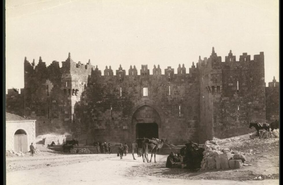 Israel publicó fotos inéditas de cómo era Tierra Santa hace 150 años