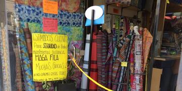 Los comercios de los rubros autorizados a reabrir sus puertas en Jujuy aplican y comunican las medidas de bioseguridad a sus clientes\u002E