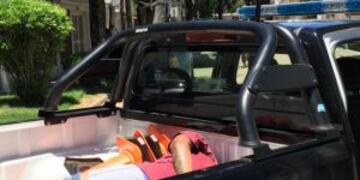 Fueron cuatro los detenidos y uno pudo escapar.