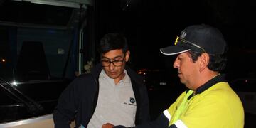 Alcotest a choferes en Jesús María (Prensa Gobierno)
