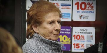 Sara Garfunkel Madre de Nisman\nSandra arroyo salgado ex mujer Nisman\nLara Nisman hija del fiscal Nisman\ndurante el aniversario 25 la Amia\nFoto Federico Lopez Claro - FTP CLARIN FLC01_58\u002EJPG Z Cimeco