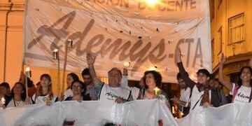 Reclamo de Ademys. (Archivo)