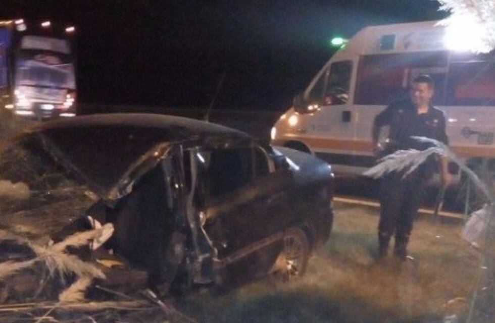 Una familia de Mendoza se accidentó en Juana Koslay