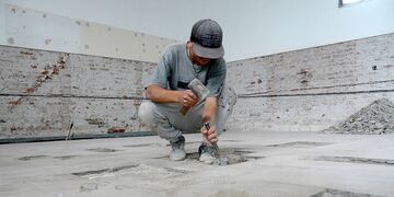 Obras en el Paseo de las Artes