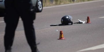 Accidente de una moto en Tupungato. /Imagen ilustrativa- Los Andes