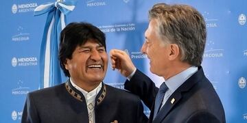 Evo Morales - Mauricio Macri