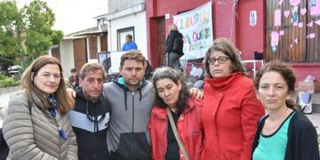 La familia de Claudia Repetto mantuvo un encuentro con la ministra Estela Díaz (Foto: Twitter Estela Dïaz)
