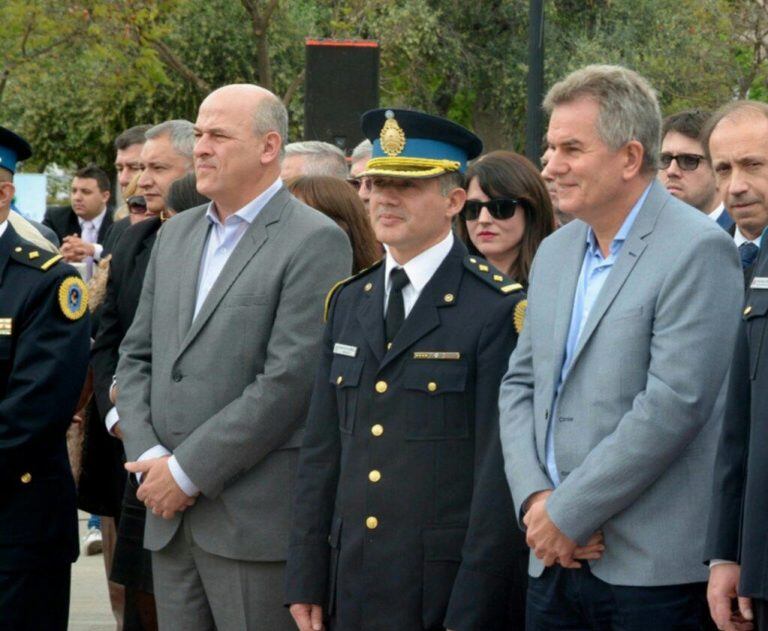 Uset presente en el acto de Policía Federal