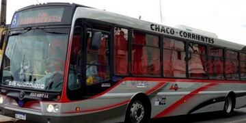 Se interrumpió el servicio del colectivo Chaco Corrientes