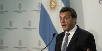 DYN01, BUENOS AIRES 17/12/2016, IMAGEN DE ARCHIVO DEL DIPUTADO NACIONAL SERGIO MASSA QUIEN DIJO ESTA MAu00d1ANA SOBRE GANANCIAS: