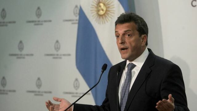 DYN01, BUENOS AIRES 17/12/2016, IMAGEN DE ARCHIVO DEL DIPUTADO NACIONAL SERGIO MASSA QUIEN DIJO ESTA MAu00d1ANA SOBRE GANANCIAS: