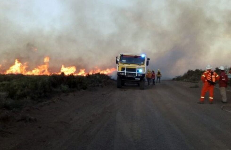 Se incendiaron 400 hectáreas de árboles en Caviahue