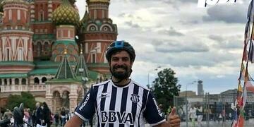 El cordobés Lucas Ledezma salió desde el Kempes el 5 de enero\u002E Una travesía hasta el Mundial\u002E