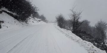 Ruta Nacional N°3 nevada