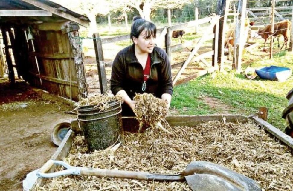 Trabaja en una chacra y está por recibirse de Escribana