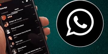 WhatsApp modo oscuro