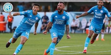 Lugo, autor del primer gol de Belgrano