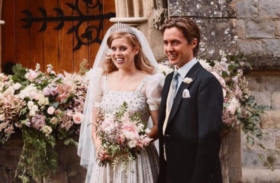 La historia del vestido que usó Beatriz de York para su casamiento y que perteneció a la Reina Isabel