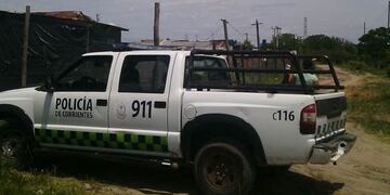 Dos policías fueron atacados a cuchillazos en San Carlos\u002E (Foto: Corrientes Hoy)