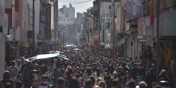 centro de córdoba en la previa del día del niño