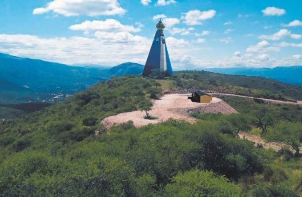 El Rodeo: avanza la obra de la Virgen del Valle