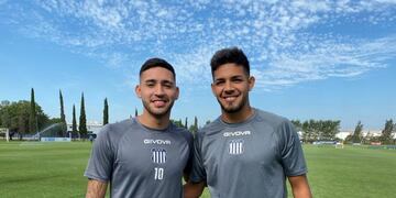 Nahuel Bustos y Facundo Medina se sumaron a la \