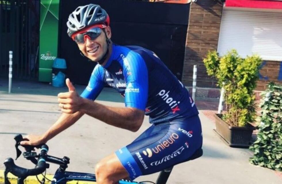 Tivani, el ciclista sanjuanino que asoma a lo grande en Europa