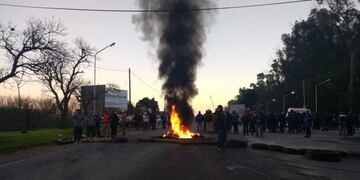 Piquetes en el cordón industrial este martes\u002E (SL24)