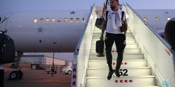 La Selección Argentina llegó a Arabia Saudita\u002E (Twitter)