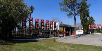 El Centro de Entrenamiento Jorge Bernardo Griffa es el segundo lugar vandalizado tras el partido con Central. (@CANOBoficial)