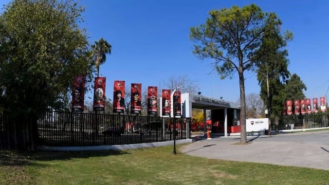 El Centro de Entrenamiento Jorge Bernardo Griffa es el segundo lugar vandalizado tras el partido con Central. (@CANOBoficial)
