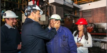 Sergio Massa en Jujuy, con Carolina Moisés