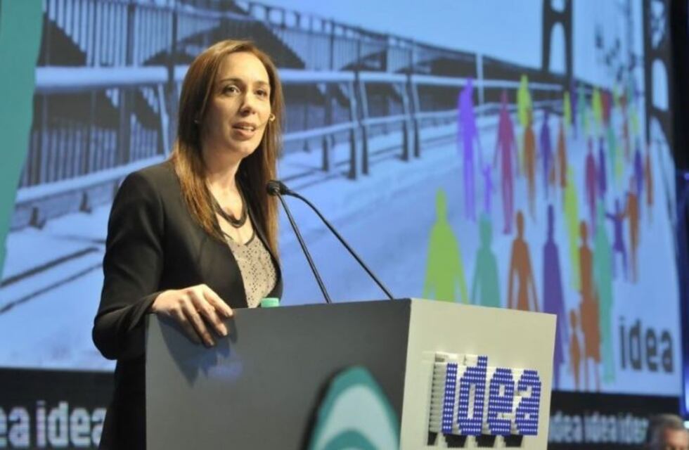 María Eugenia Vidal inaugura el coloquio de IDEA y Mauricio Macri saldrá sólo por videoconferencia