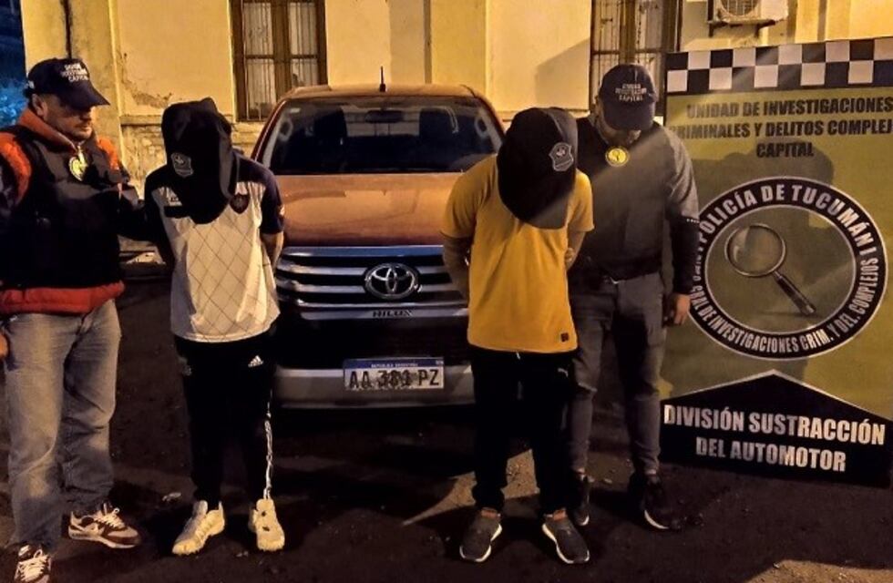 Villa Luján: Cuatro hombre fueron detenidos por robar un laboratorio y una camioneta