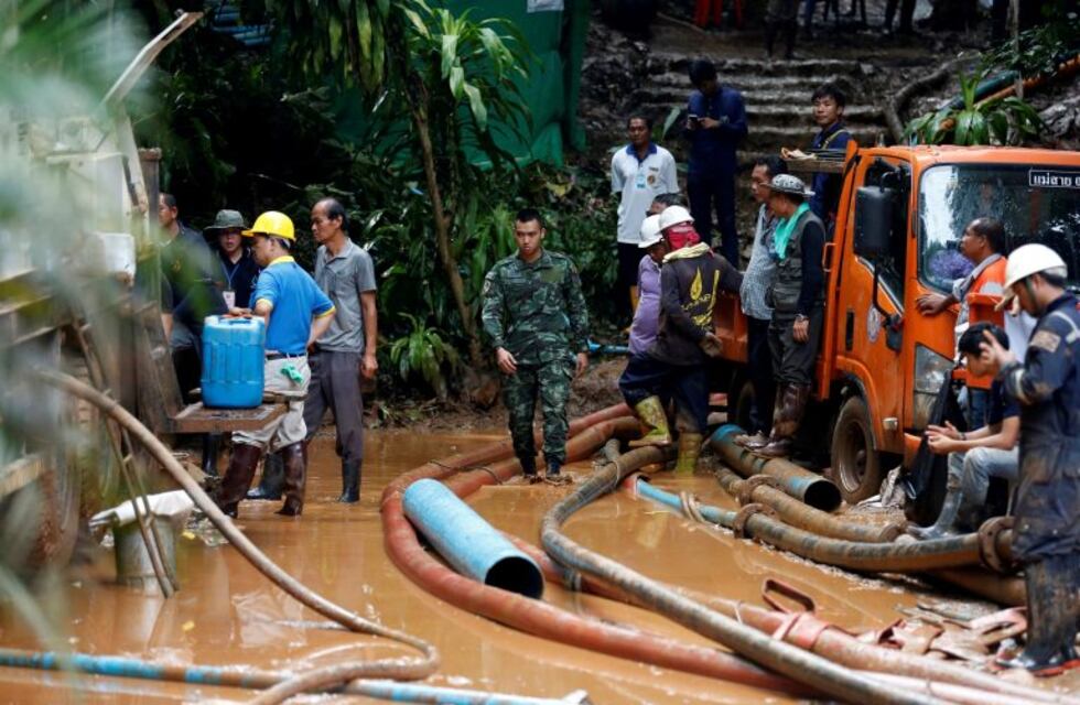 Tailandia: encontraron a los 12 niños que estaban atrapados en una cueva