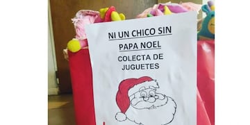 Colecta navideña en La Plata\u002E