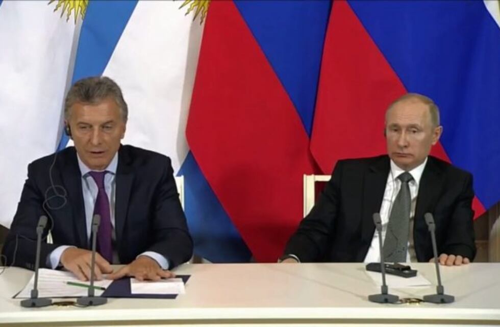 Macri le hizo un chiste a Putin sobre el Mundial y este ni se inmutó