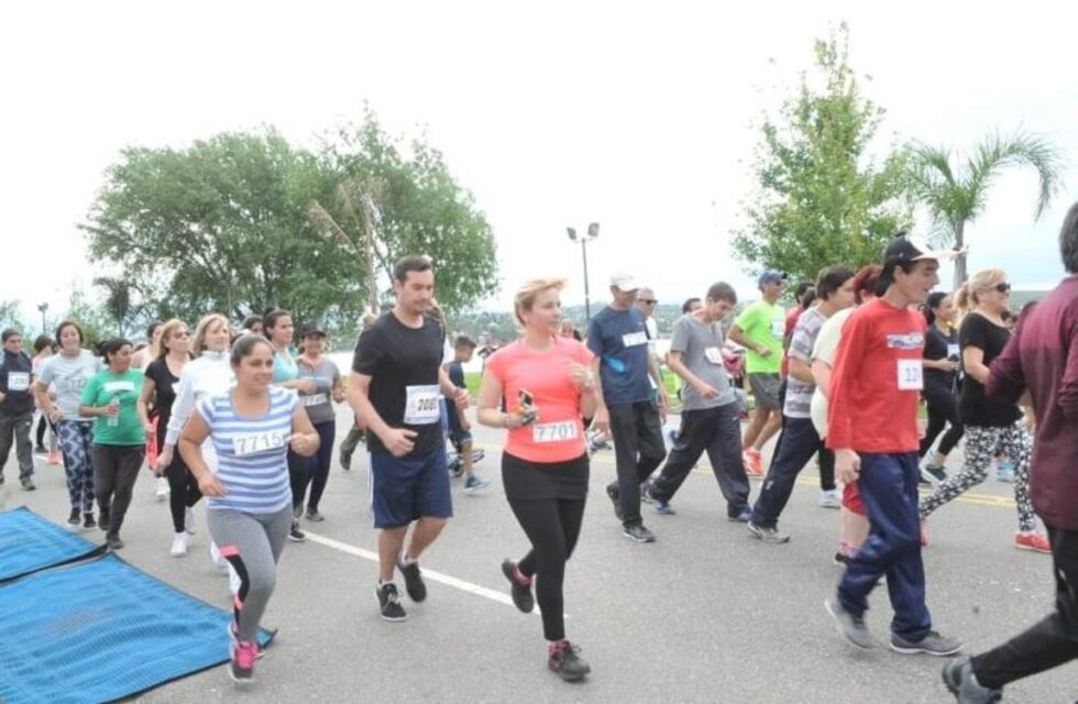 Se desarrolló una nueva "Maratón Solidaria" en Carlos Paz