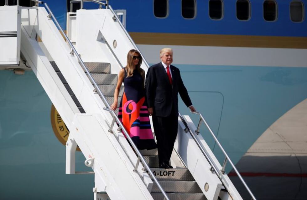 Por manifestaciones anti G20, Melania Trump no puede salir de su residencia