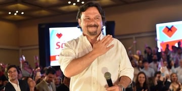 Gustavo Sáenz Ganó por amplia diferencia (twitter Gustavo Sáenz)