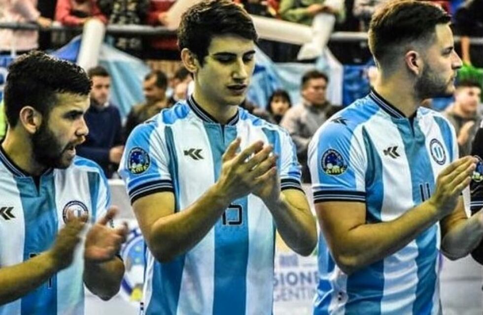 El fueguino Pescio tuvo una destacable actuación en la Selección Nacional de Futsal