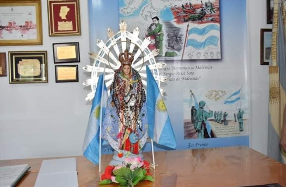 La virgen de Malvinas llegará el 26 a El Calafate