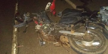 Un motociclista perdió la vida esta madrugada a la altura de San José\u002E