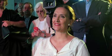 BAS010. BUENOS AIRES (ARGENTINA). 15/02/2017.- La vicepresidenta argentina, Gabriela Michetti, durante el acto de presentaciu00f3n de la programaciu00f3n para el 2017 de la Radio Nacional Argentina hoy, 15 de febrero de 2017, en Buenos Aires. La Radio Nacional Ar