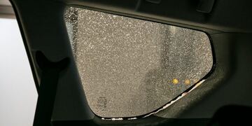 Las agresiones al vehículo de Schiaretti en Villa Allende\u002E