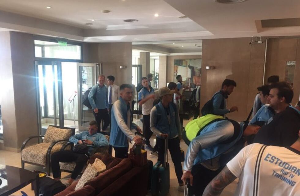 Estudiantes de Río Cuarto ya se instaló en Mar del Plata para esperar a Boca