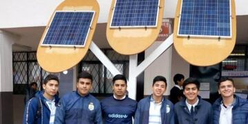 Un grupo de estudiantes creó un horno solar que donarán a escuelas de alta montaña