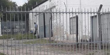 El galpu00f3n donde asesinaron a Mario Herrera.