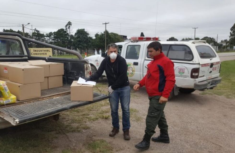 Comunidad Regional Calamuchita distribuyó leche y pañales